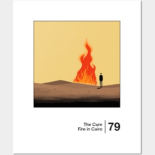 Fire in Cairo / Minimal Style Graphic Artwork Design Posters and Art